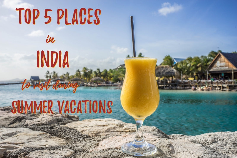 Top 5 places in India to visit in summer vacations!