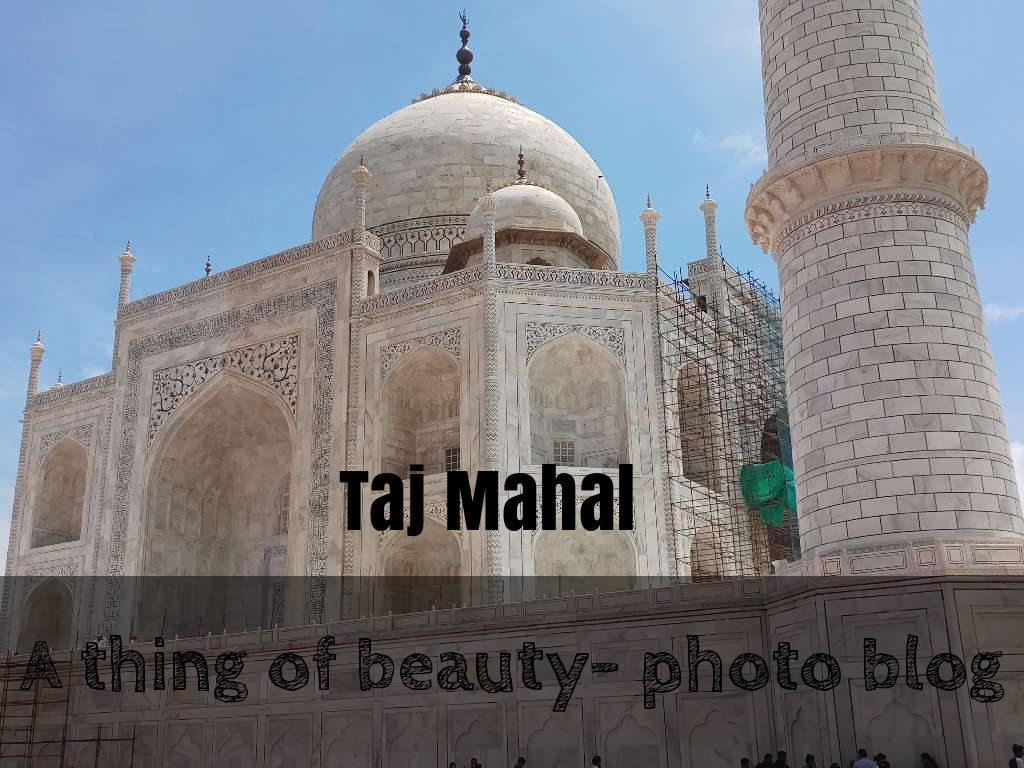 Taj Mahal- A thing of beauty is a joy forever! Photo blog
